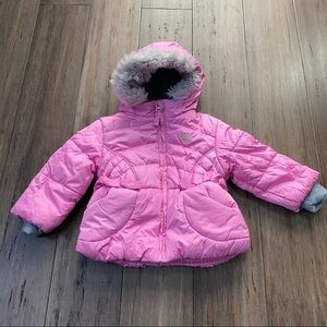 Zeroxposure coat faux fur‎ trim